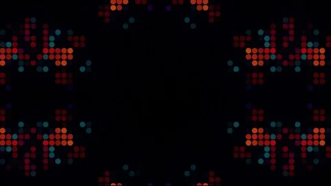 LED dots motion background Stock Footage 72659006