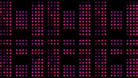 LED dots motion background Stock Footage 72659158