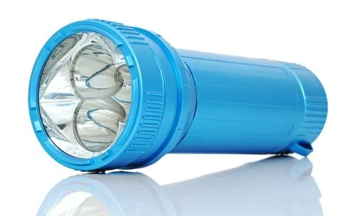 Led electric torch Stock Photos
