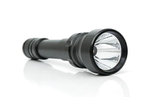 Led electric torch Stock Photos