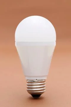 LED energy saving bulb Foto stock