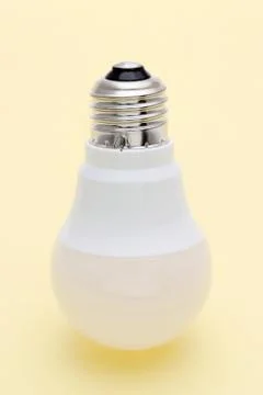 LED energy saving bulb Stock Photos