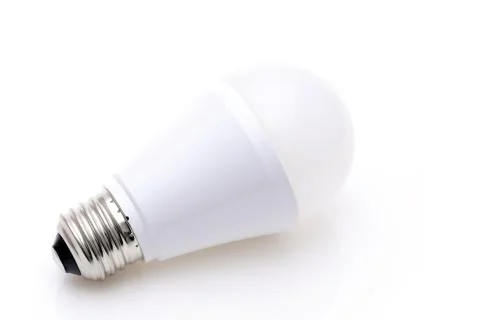 LED energy saving bulb Stock Photos