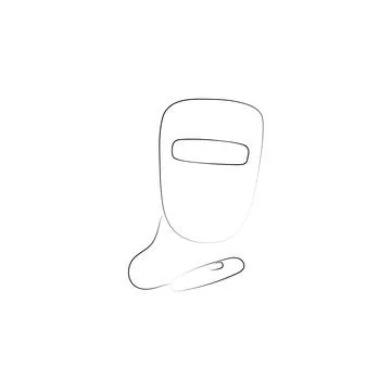 Led Face Mask Light Therapy. Beauty skin care equipment gadgets and devices Stock Illustration