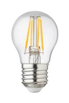 LED filament isolated Stock Photos