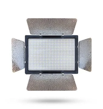 LED flash light bulb isolated on white background, use clipping path Stock Photos