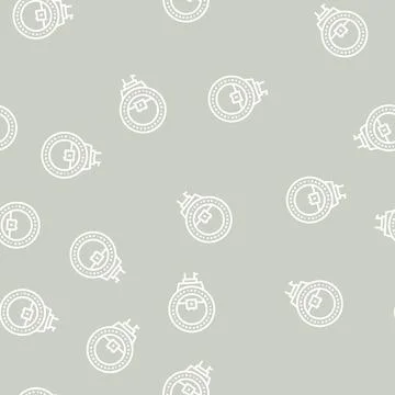 Led flash for photo camera line seamless pattern Stock Illustration