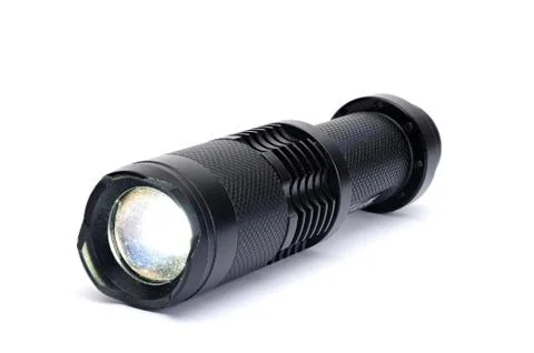 LED flashlight Stock Photos