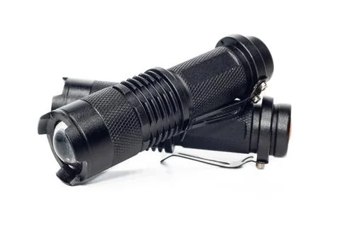 Led flashlight Stock Photos