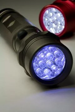LED Flashlights Foto stock