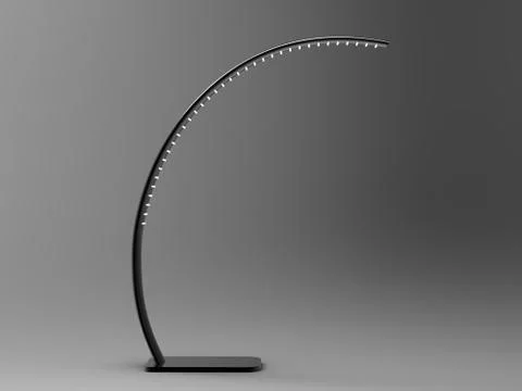 Led Floor Lamp Stock Illustration