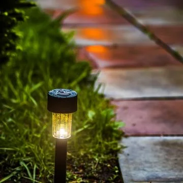 LED garden light Stock Photos