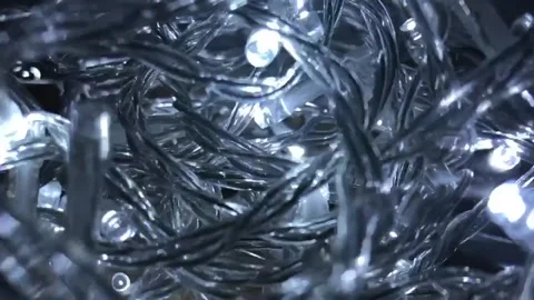 Led glowing lights Stock Footage 139412348