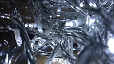 Led glowing lights Stock Footage 139412356