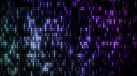 LED Grid Purple Blue Stock Footage 26058197