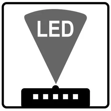 LED Stock Illustration