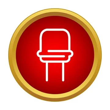 Led indicator light emitting diode electronic component icon Stock Illustration