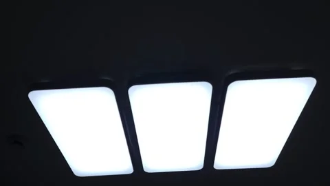 LED indoor lighting (down) Stockbeeldmateriaal 256739375