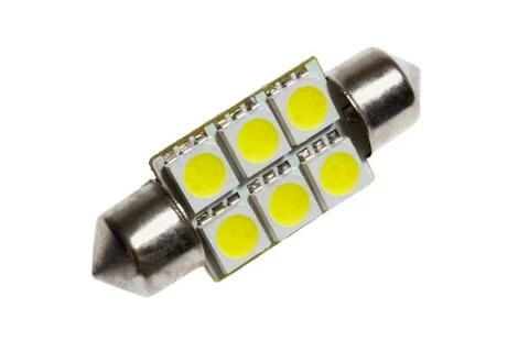 Led lamp for auto Stock Photos