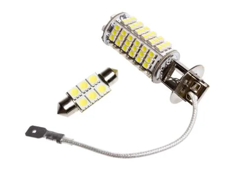 Led lamp for auto Stock Photos