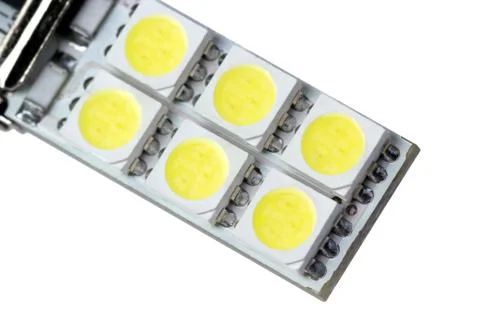 Led lamp for auto Foto stock