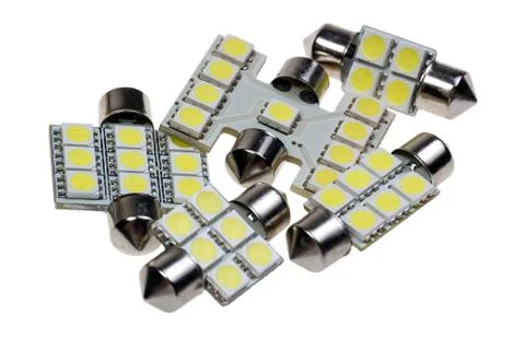 Led lamp for auto Stock Photos