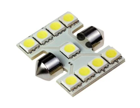 Led lamp for auto Stock Photos