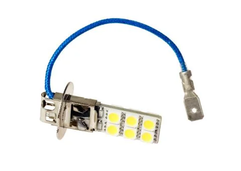 Led lamp for auto Stock Photos