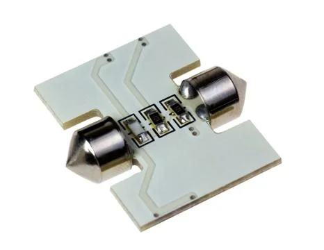 Led lamp for auto Stock Photos