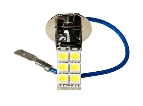 Led lamp for auto Stock Photos