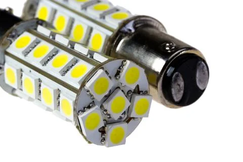 Led lamp for auto Stock Photos