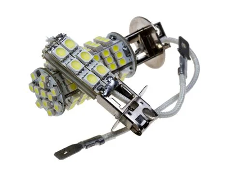 Led lamp for auto Stock Photos