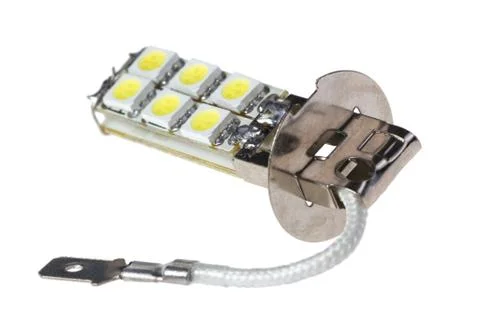 Led lamp for auto Stock Photos