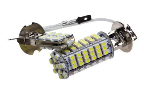 Led lamp for auto Stock Photos
