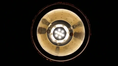 LED lamp Stock Footage 91331604