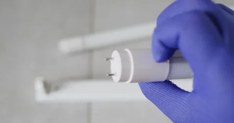 LED lamp Stock Footage 318021602