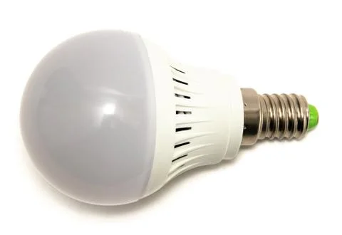 LED lamp isolated Stock Photos