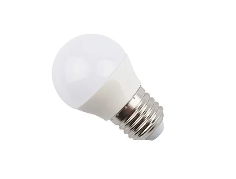 LED lamp on a white background Stock Photos