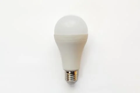 LED lamp on a white background. Stock Photos