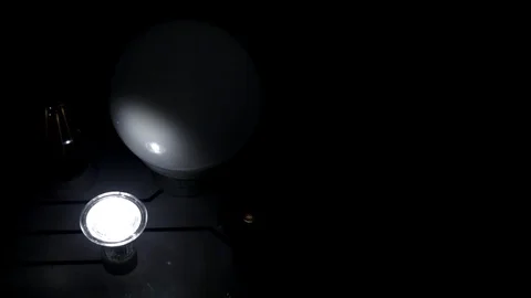 Led lamps Stock Footage 111784969