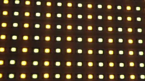 Led Light Abstract Background, Led dots, modern technology concept 스톡 동영상 160147230