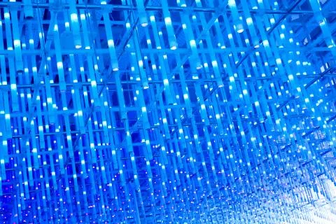 LED light background Stock Photos