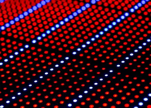 Led light background Foto stock