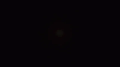 LED Light Blinking Red Diode Isolated Macro Front Focused Glow F6 Stock Footage 280774806