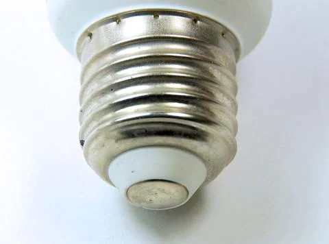 Led light bulb closeup Stock Photos