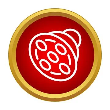 Led light bulb icon representing energy saving technology 스톡 일러스트
