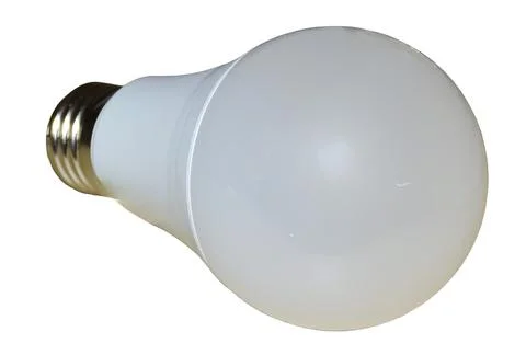 Led light bulb isolated on white background Фото