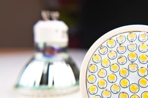 Led light bulb Foto stock