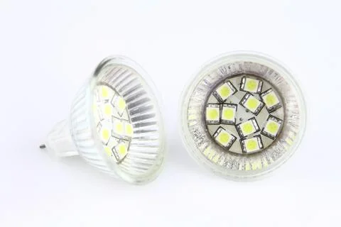 LED light bulbs Stock Photos