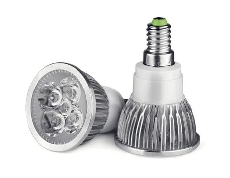 LED light bulbs Stock Photos